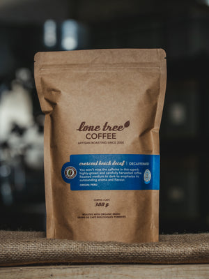 Crescent Beach Decaf Coffee - lone tree coffee