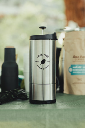 BruTrek OVRLNDR French Press - lone tree coffee
